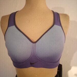 Nike Women's Pro Rival Sports Bra in blue 32D